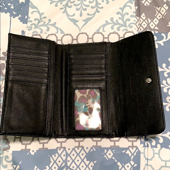 Black leather wallet - Picture 6 of 9